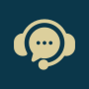 Here's a short alt tag for the image: `Customer support chat`